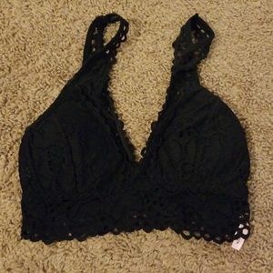 Black bralette